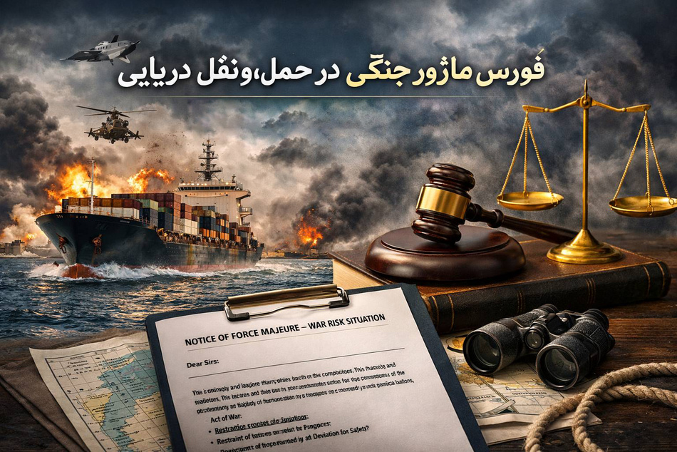 فورس ماژور جنگی در حقوق دریایی؛ راهکاری برای معافیت کشتیهای حامل کالا از جریمه در زمان بسته شدن تنگه هرمز